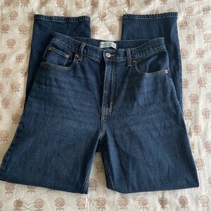 Abercrombie 90s straight ultra high rise jeans